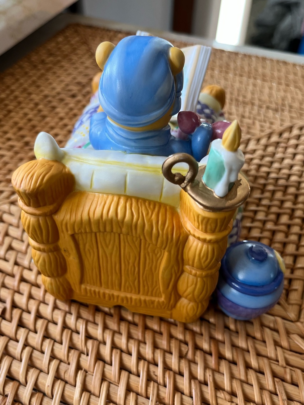 Vtg Winnie The Pooh Piglet Reading Bedtime Story Nightlight Disney Store 90s - Picture 4 of 12